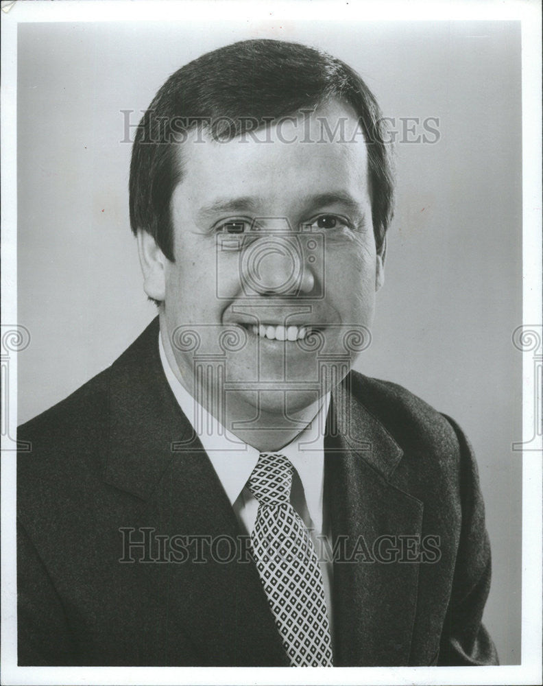 1990 Press Photo Jim Haviland Chicago Century Broadcasting General Manager - Historic Images