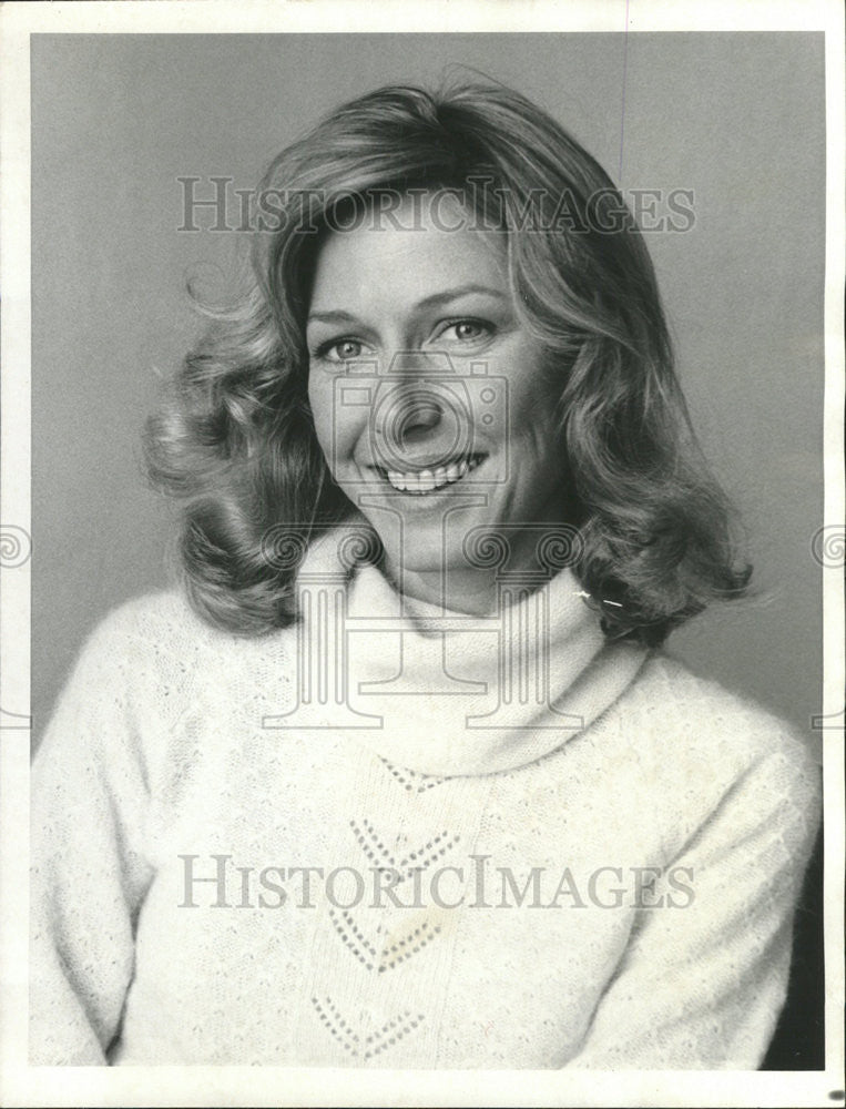 1978 Press Photo Karen Grassie portrays Russian spy Mistress president USA - Historic Images