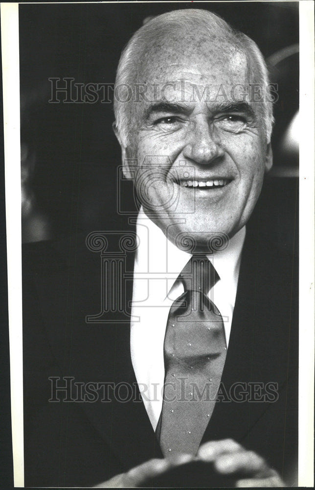 1984 Press Photo Robert K Gray Washington Firm Founder - Historic Images