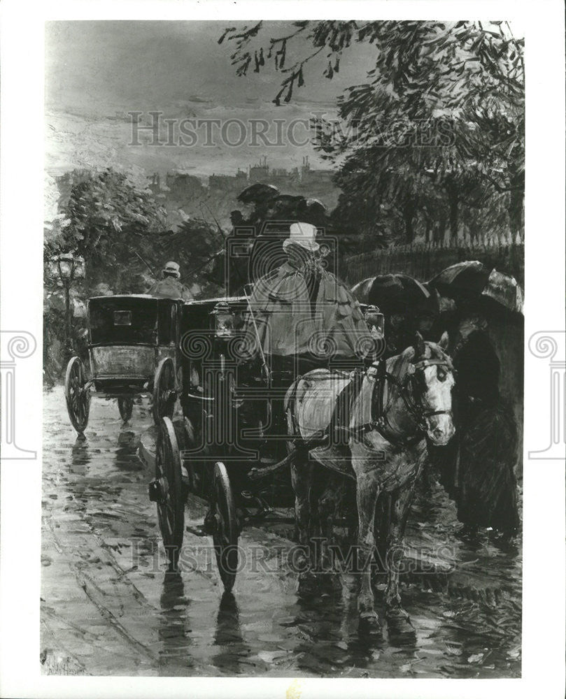 1970 Press Photo Childe Hassam Painter - Historic Images