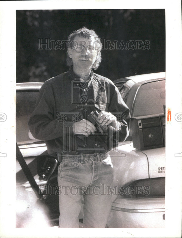 1993 Press Photo Doctor protest clinic David Gunn Medical Service Pensacola - Historic Images