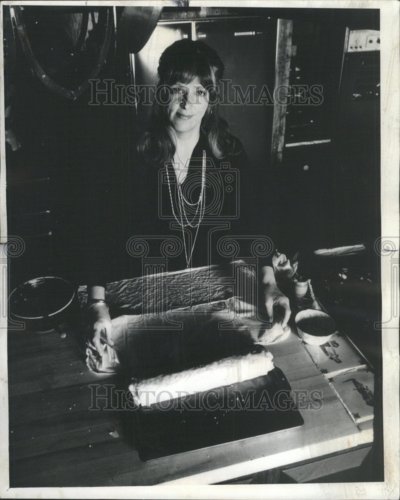 1976 Press Photo Gael Greene, The Restaurant Critic. - Historic Images