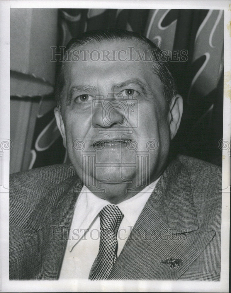 1952 Press Photo Walter Hallanan Temporary chairman Republic national convention - Historic Images