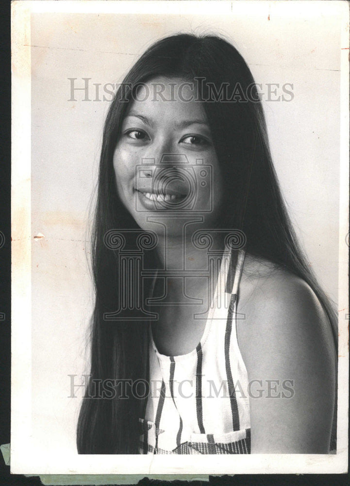 1977 Press Photo Vicky Chen Haider - Historic Images