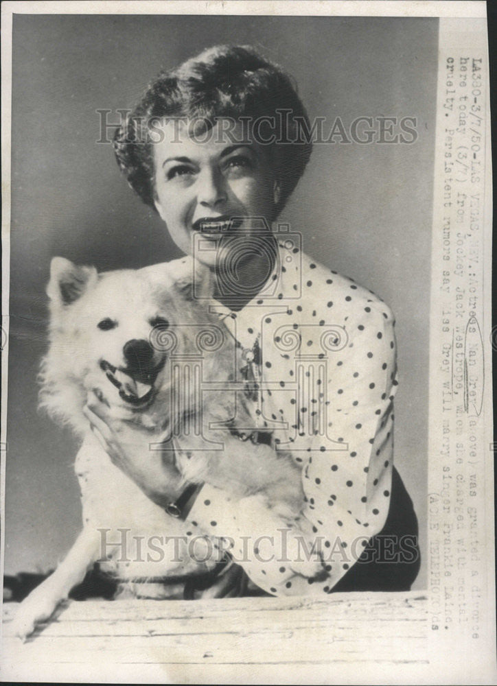 1960 Press Photo Actress Nan Grey American Film Eschal Loleet Grey Miller Texas - Historic Images