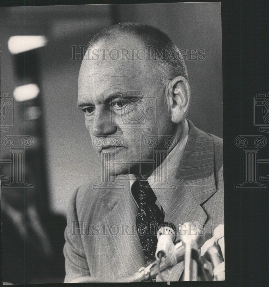 1972 Press Photo Louis Patrick Gray III FBI Former Acting Director - Historic Images