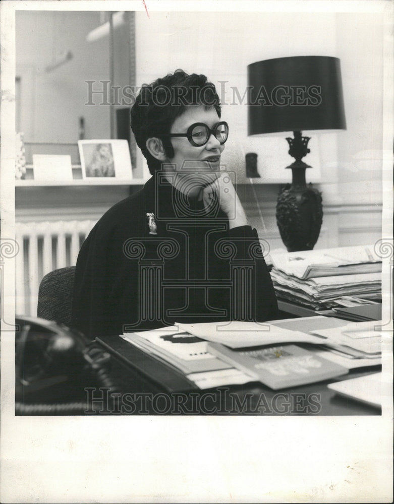 1967 Press Photo Janey Ironside Royal college art London fashion professor f - Historic Images