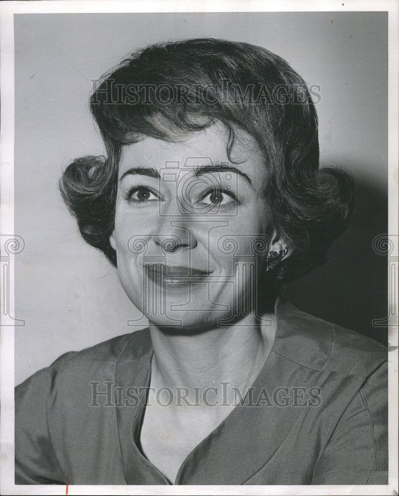 1962 Press Photo Eve Jones Scientist - Historic Images