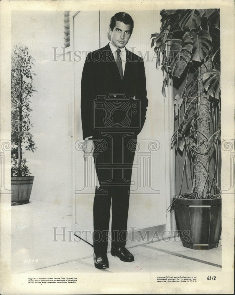 1961 Press Photo George Hamilton American Film &amp; Television Actor - Historic Images