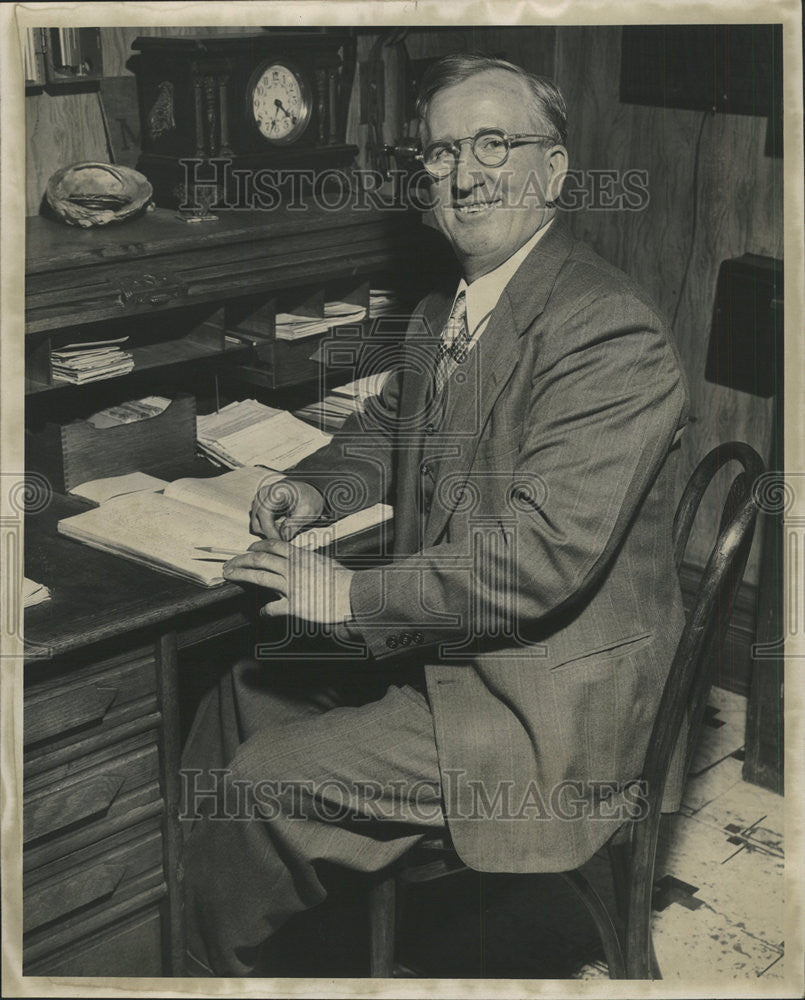 1948 Press Photo  RILEY A. BENDER UNITED STATES BUSINESSMAN POLITICAL CANDIDATE - Historic Images