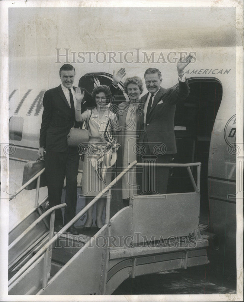 1960 Press Photo Henry Cabot Lodge/US Vice Presidential Nominee/Republican - Historic Images