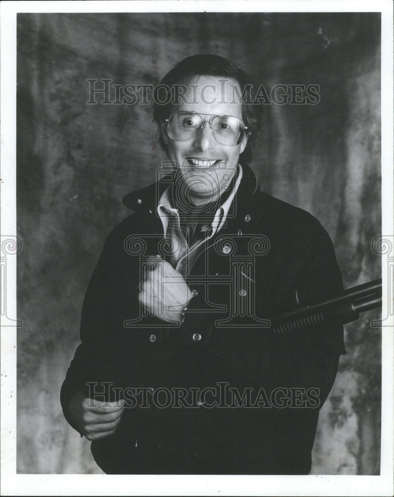 1986 Press Photo William Friedkin directed Exorcist man headlong slide TV  movie - Historic Images