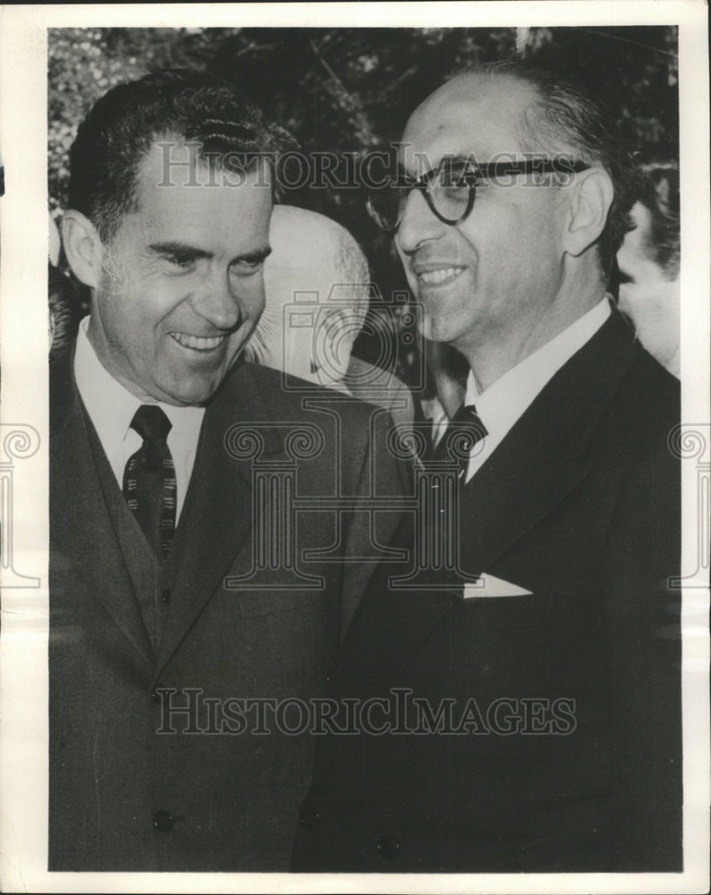 1959 Press Photo Argentina President Arturo Frondizi - Historic Images