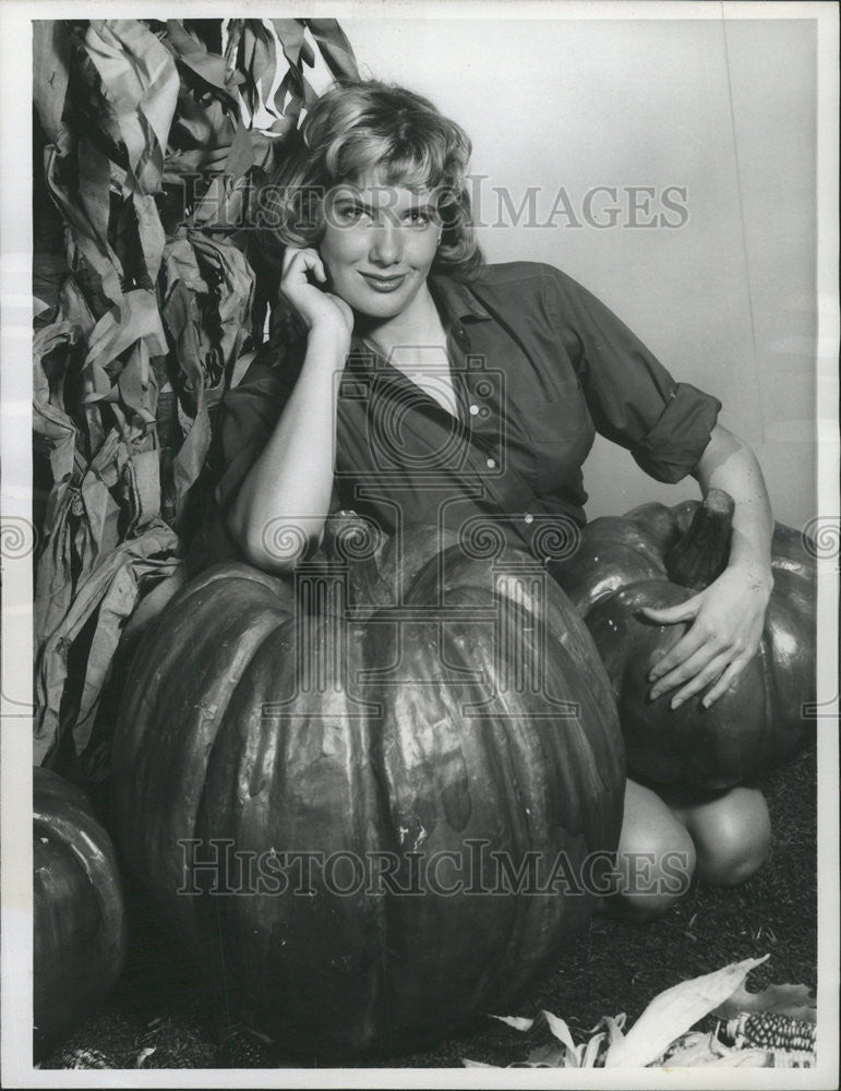 1958 Press Photo Christie Logan Chicago Miss County Fair - Historic Images