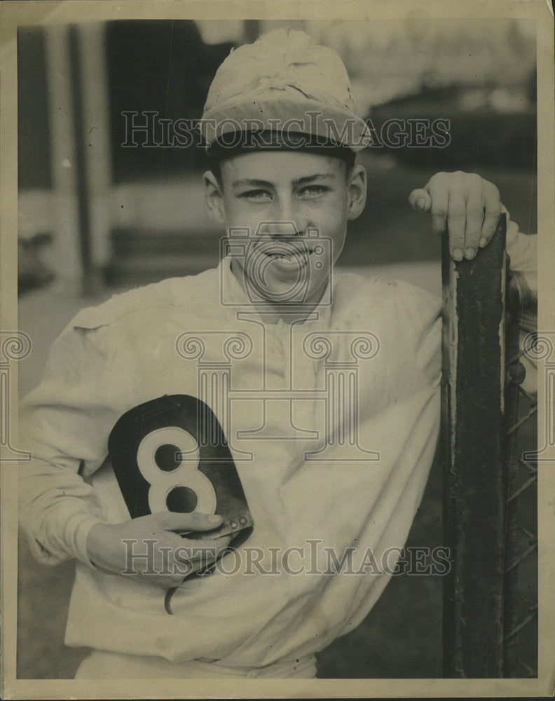 1936 Press Photo American Jockey Basil James - Historic Images