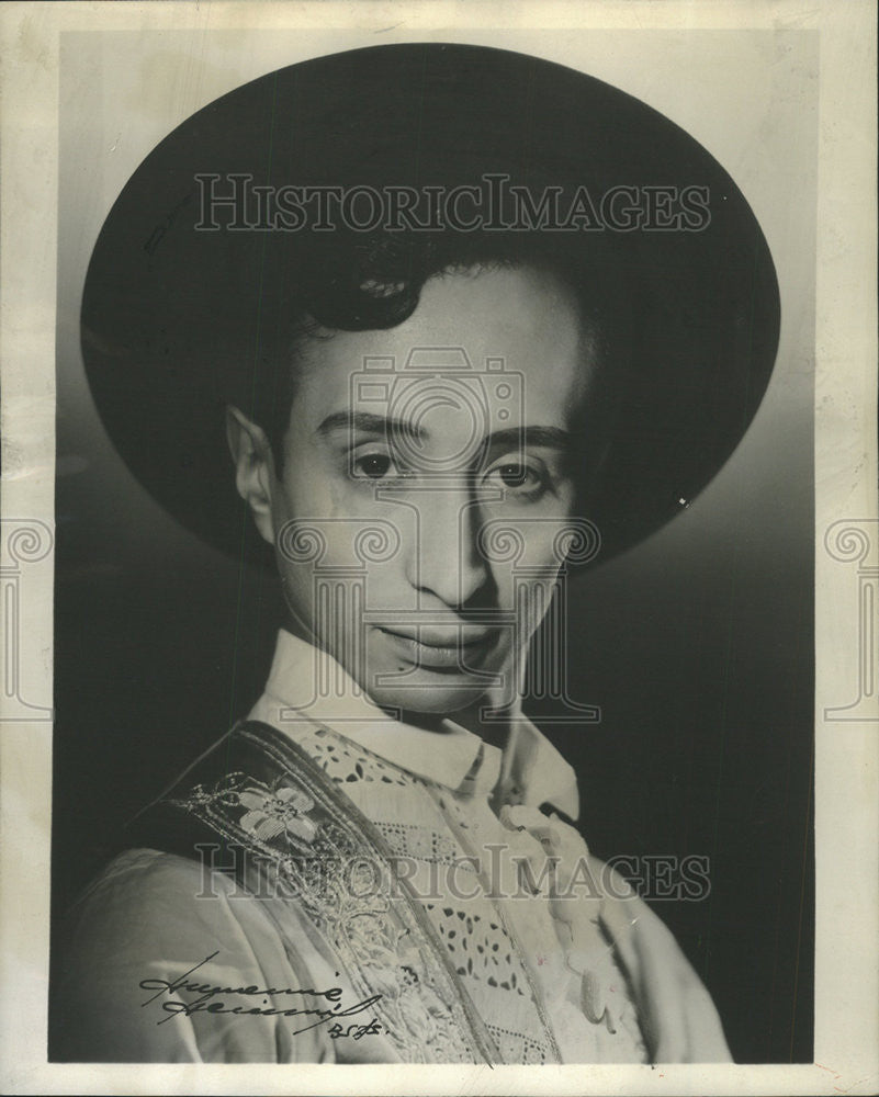 1955 Press Photo Luisillo star of Ballet Espagnol. - Historic Images