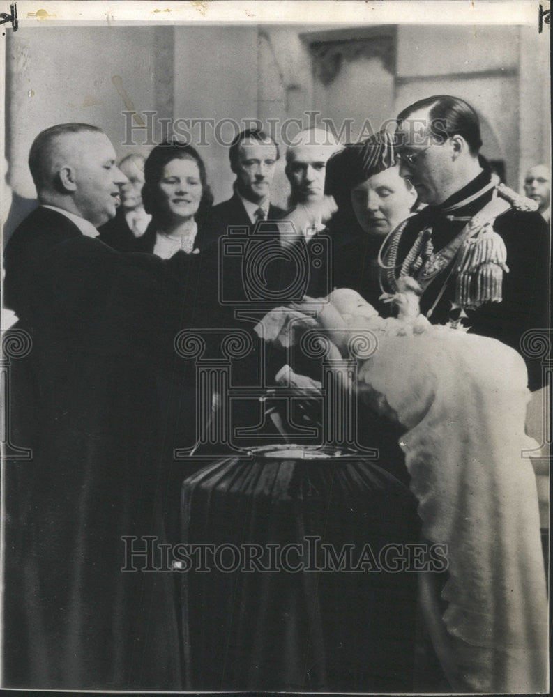 1947 Press Photo Princess Juliana&#39;s Daughter Christened - Historic Images