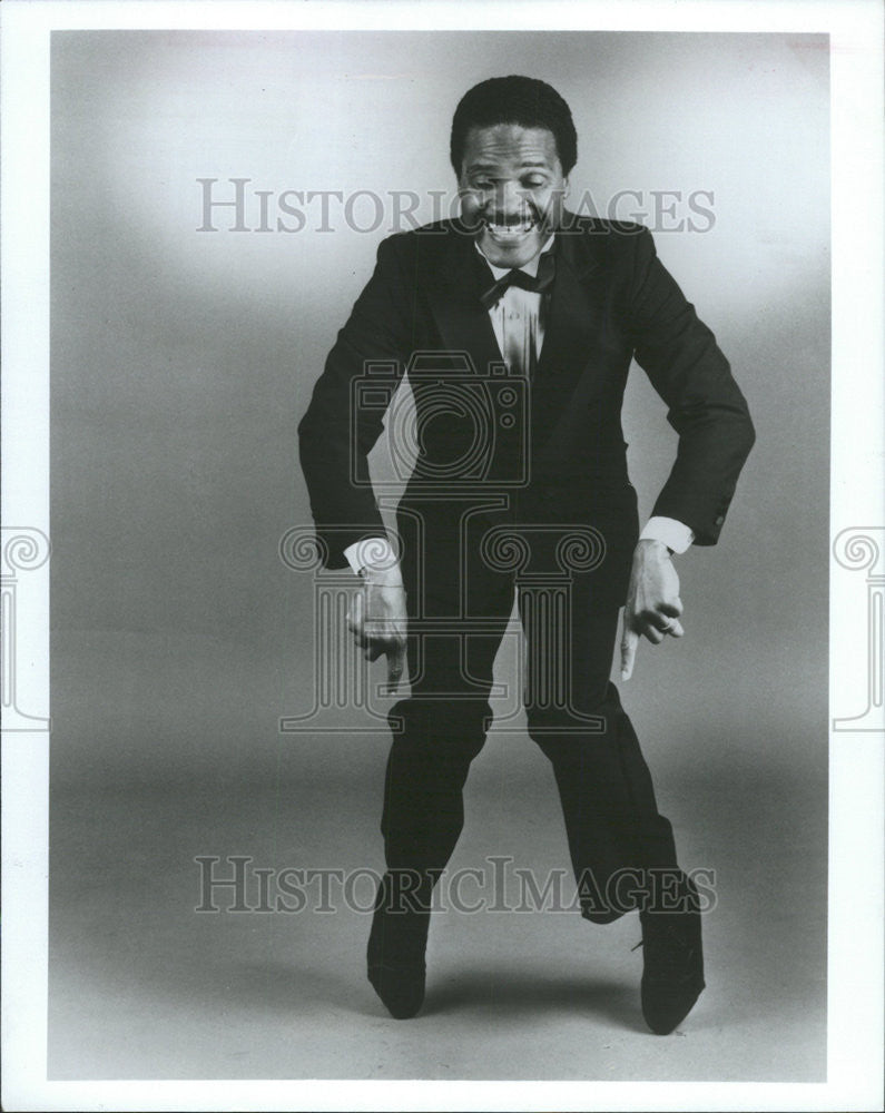 1985 Press Photo SKIP CUNNINGHAM AMERICAN DANCER SINGER - Historic Images