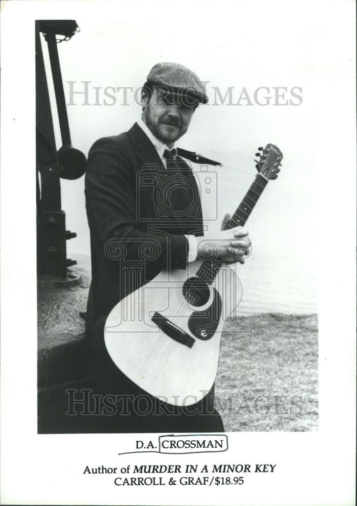 1994 Press Photo  Crossman Author Murder Minor Key Carroll Graf - Historic Images