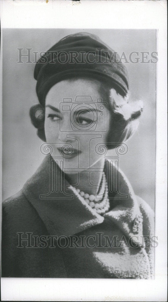 1959 Press Photo Countess Rodolfo Crespi Italy - Historic Images