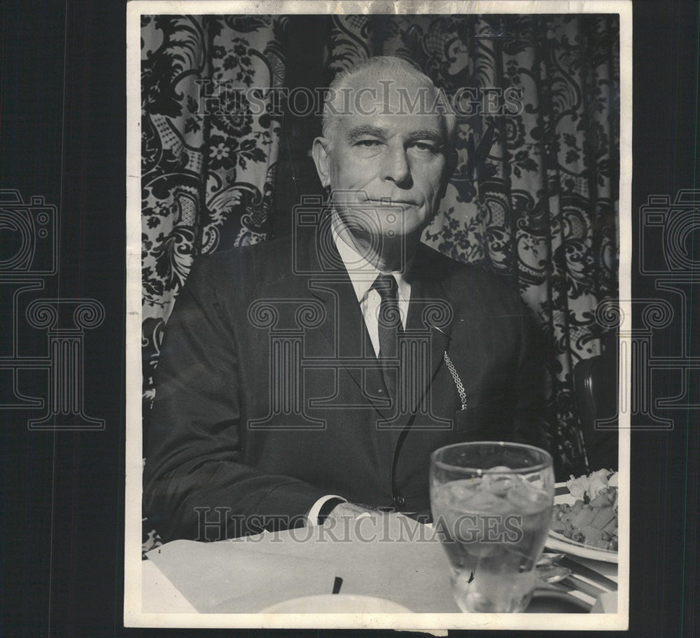 1965 Press Photo Thomas Joseph Dodd Senator Connecticut - Historic Images