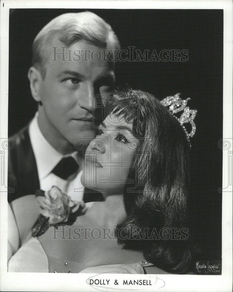 1965 Press Photo Dancers Dolly And Mansell - Historic Images