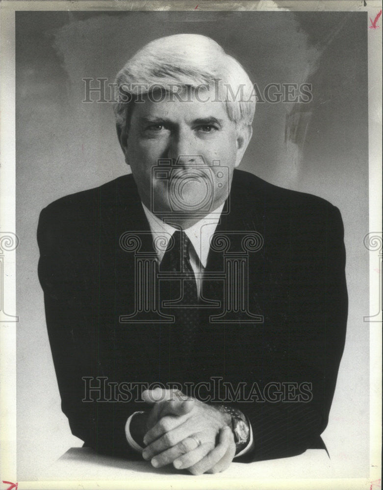 1986 Press Photo NBC Host Phil Donahue - Historic Images