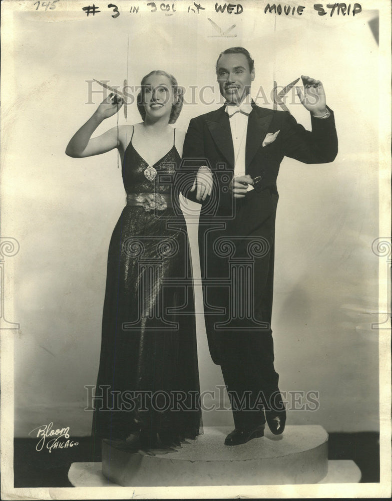 1938 Press Photo Don Audrey Le Marie - Historic Images