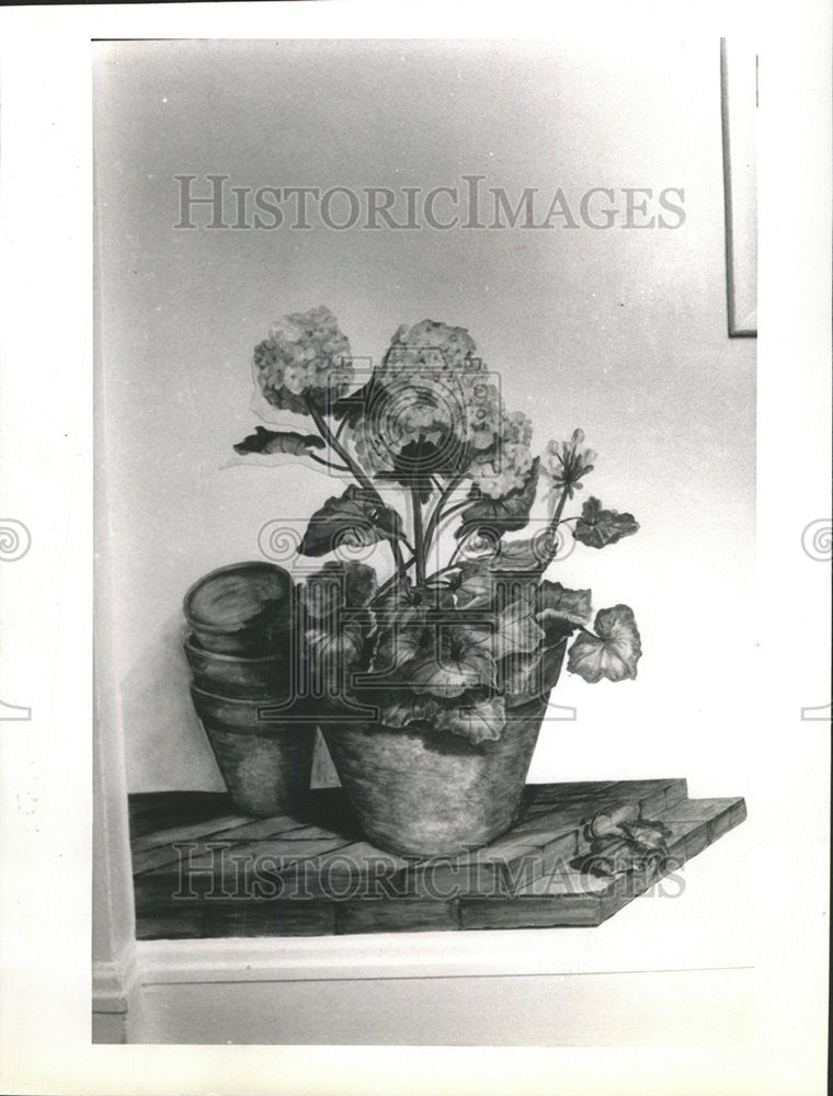 1990 Press Photo Bonnie Kopisch Artist - Historic Images