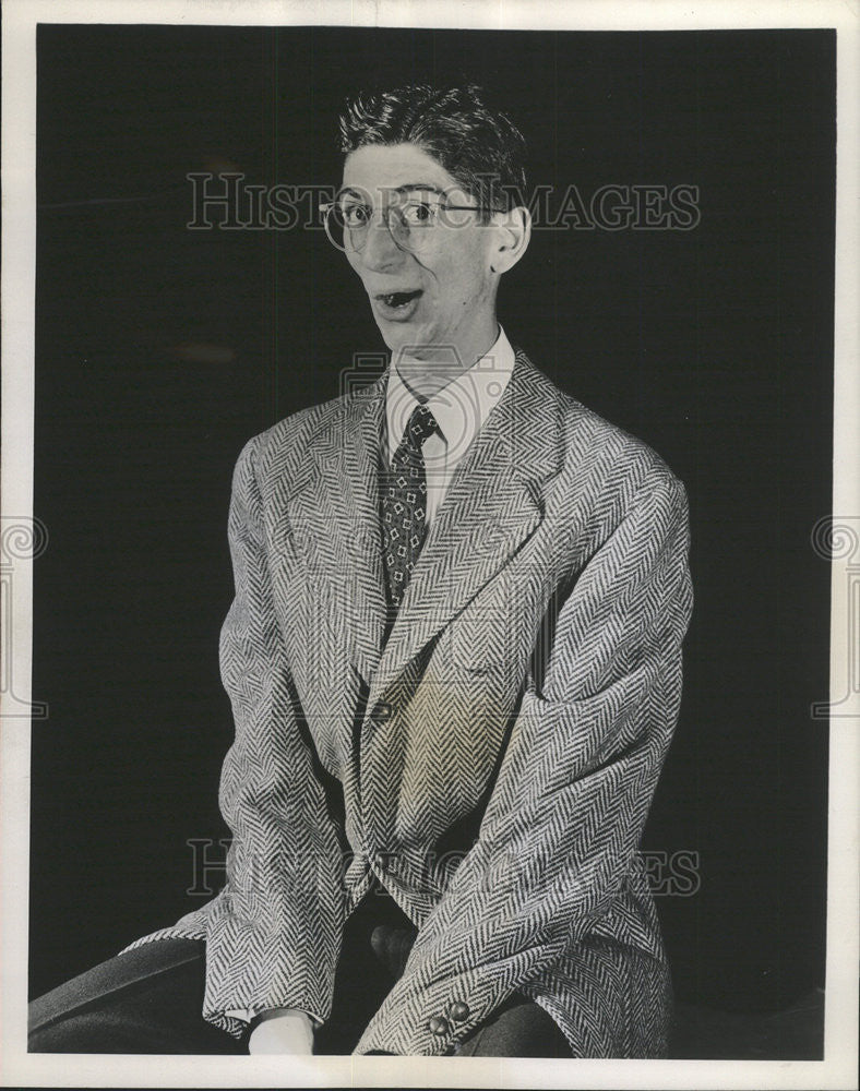 1948 Press Photo Mert Koplin American Radio Show Host - Historic Images