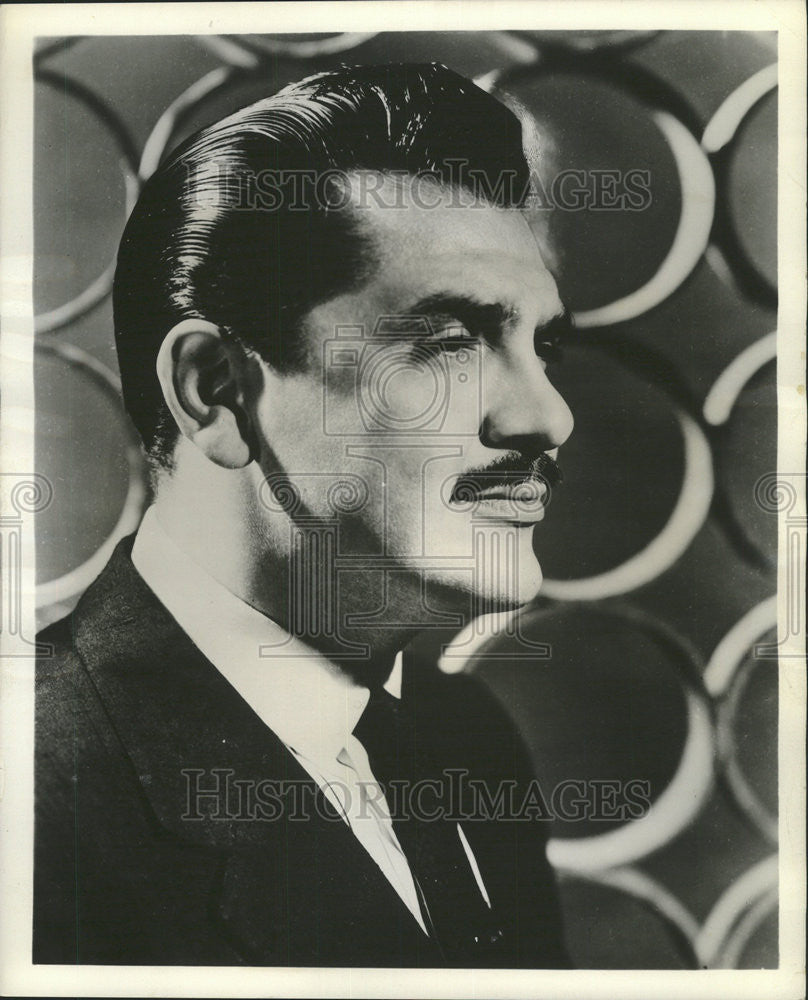 1968 Press Photo Actor Ernie Kovacs In Private Eye - Historic Images