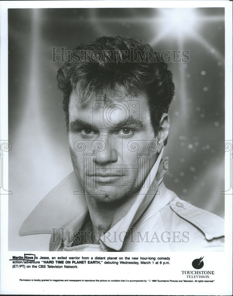 1989 Press Photo Martin Kove American Film &amp; Television Actor - Historic Images