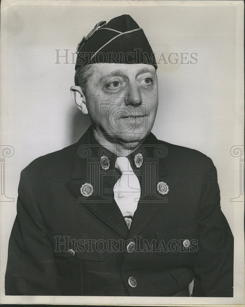 1946 Press Photo Elliodor Libonati, Chairman Cook County Council - Historic Images