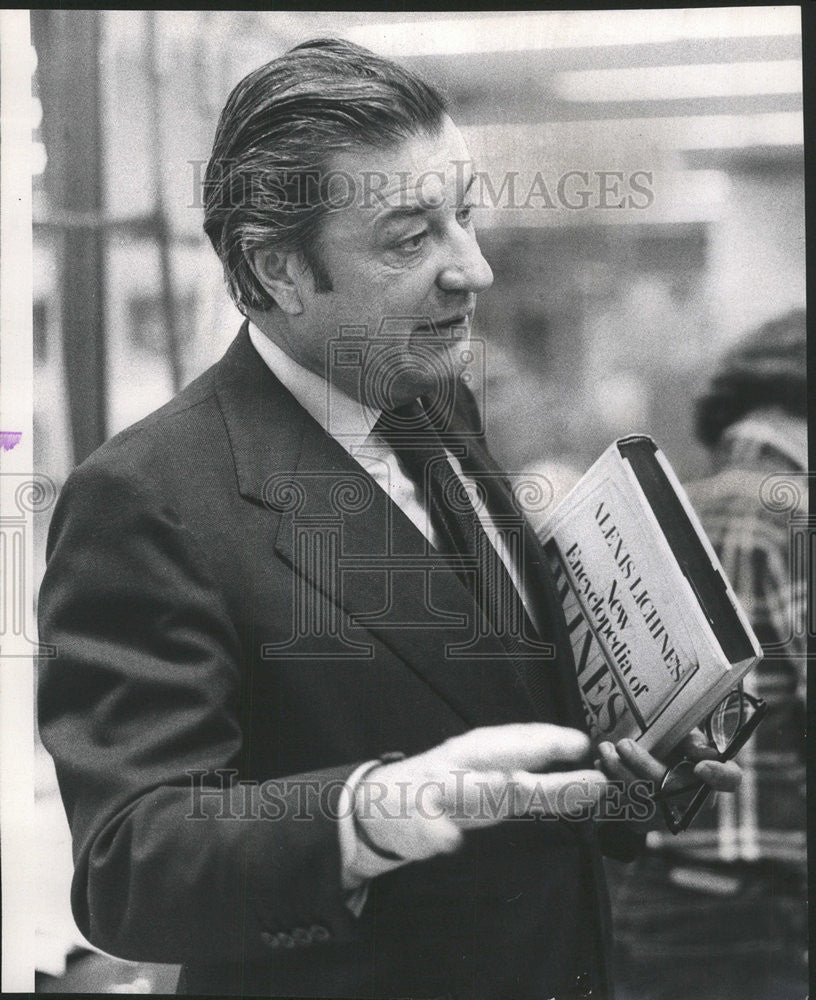 1974 Press Photo Alexis Lihine Author - Historic Images