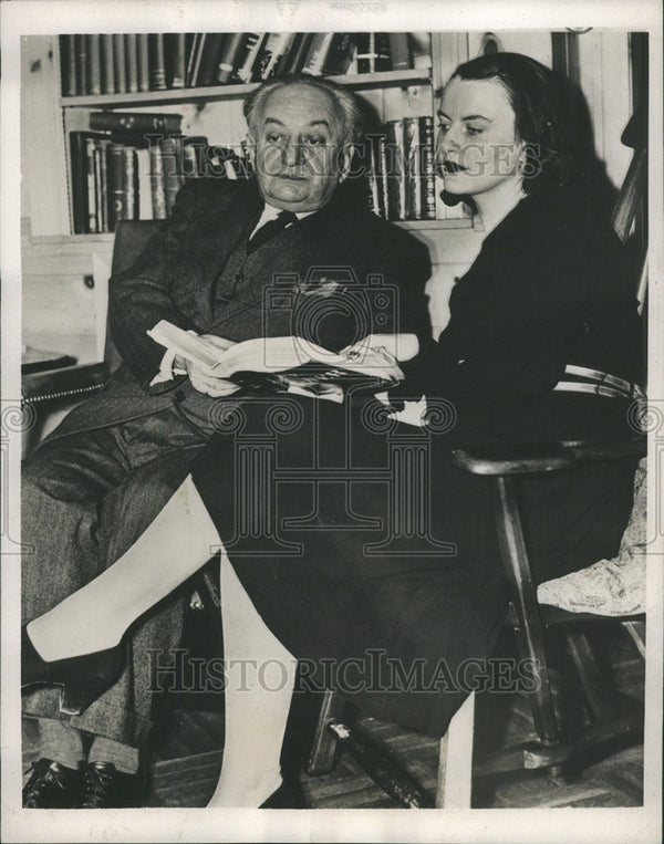 1939 Press Photo Author, Lecturer And Interpreter Ludwig Lewisohn ...