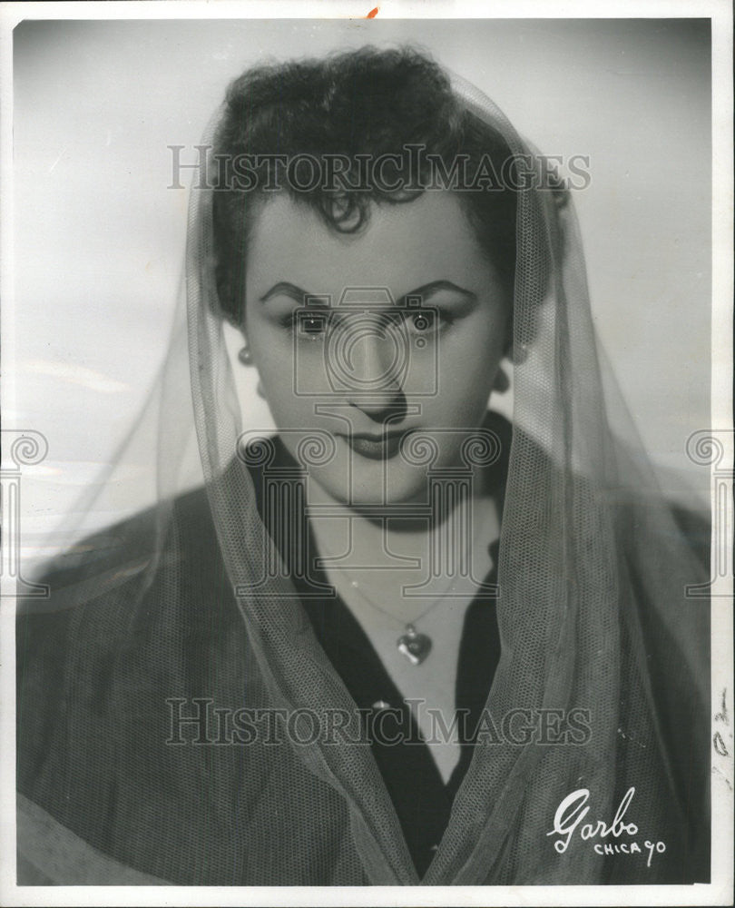 1960 Press Photo Murya Lewyt Opera Soprano - Historic Images