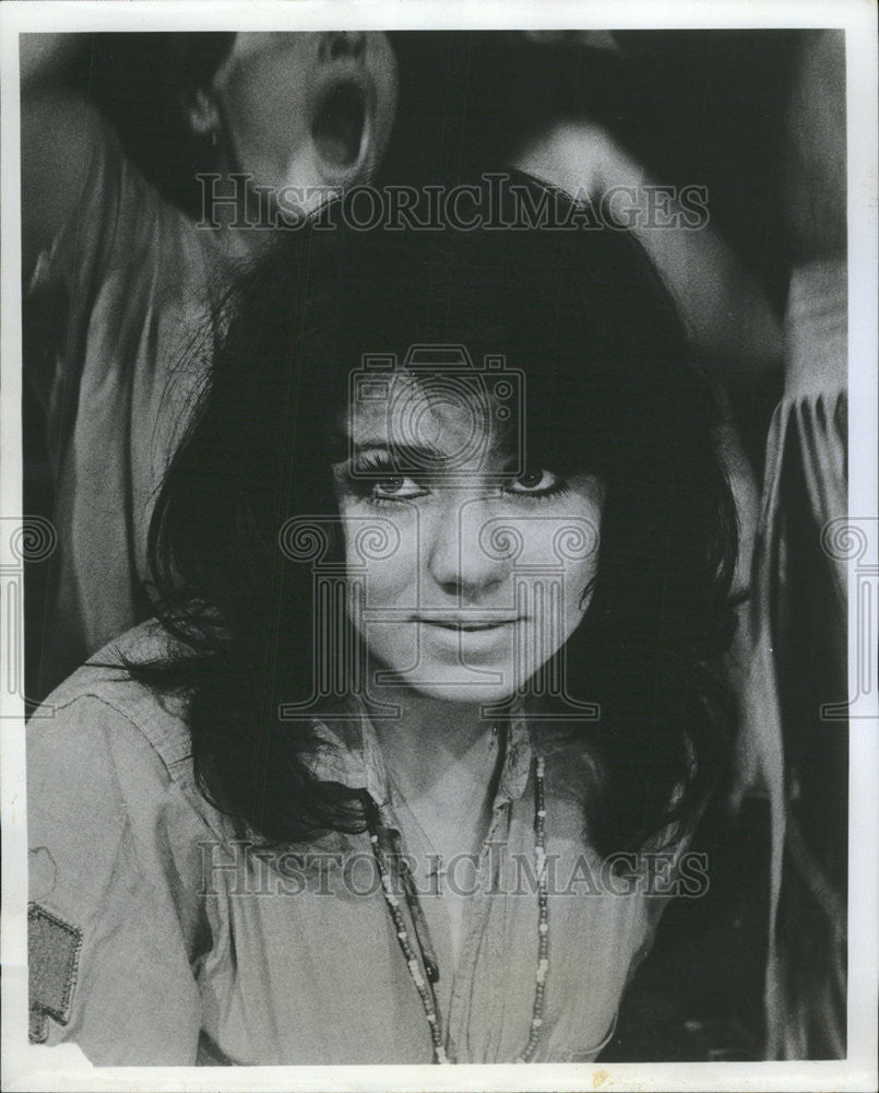 1970 Press Photo Actress Rosemary Lianes In Musical HAIR - Historic Images