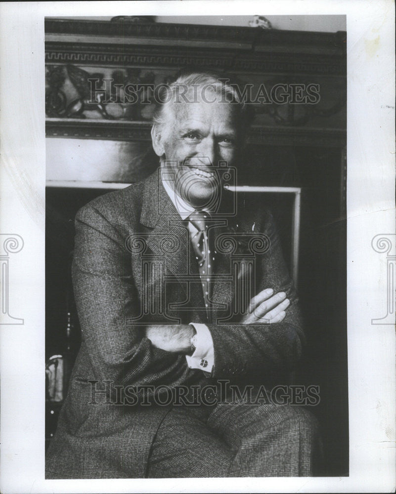 1973 Press Photo Douglas Fairbanks Jr. - Historic Images