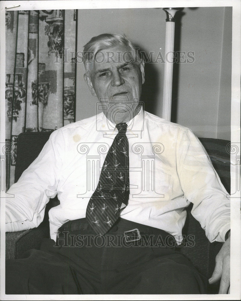 1959 Press Photo John F. Fahey Chicago Illinois Area Saloon Owner - Historic Images