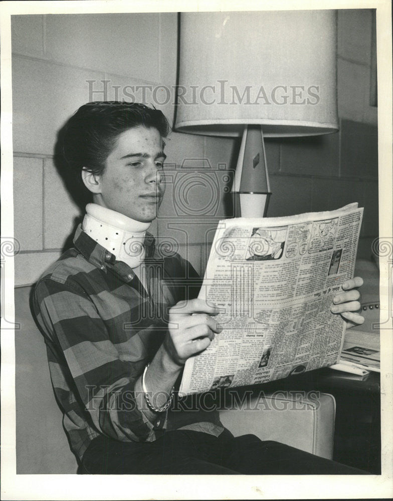 1963 Press Photo Erban Faber, Jr. White Sox Pitcher - Historic Images