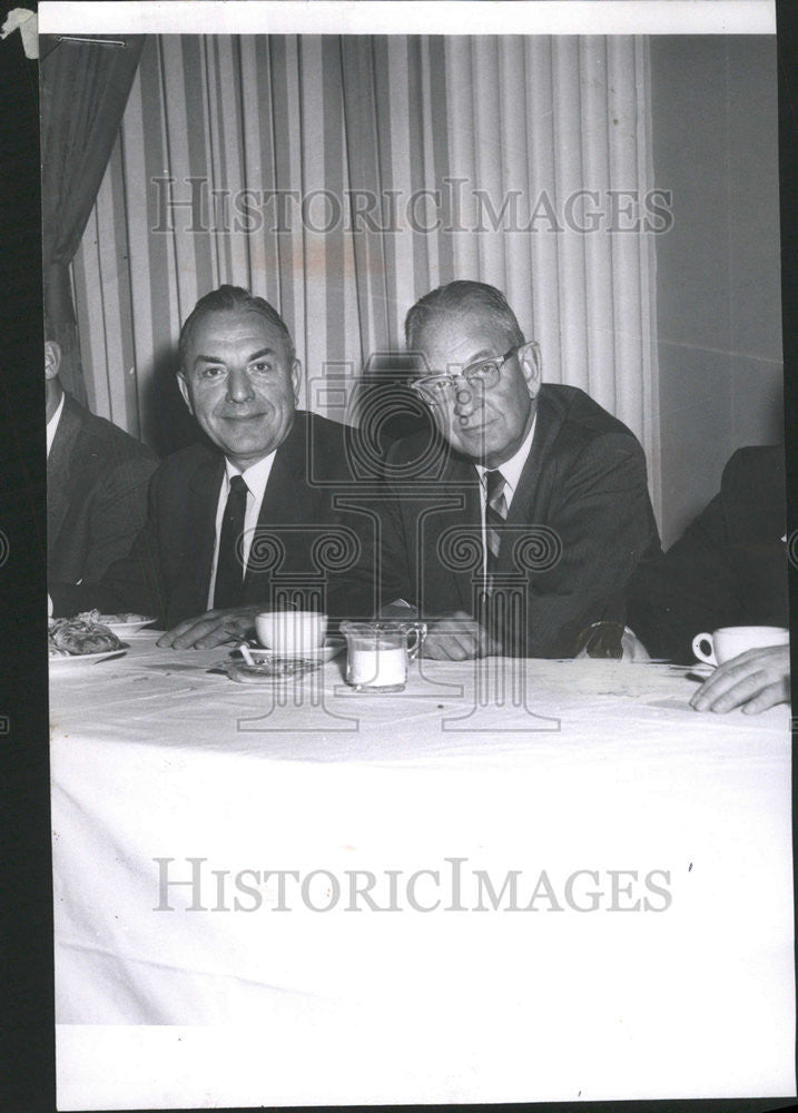 1962 Press Photo John T. Even,  Vice President, Alexander &amp; Co. &amp;  G.D. Haskell - Historic Images