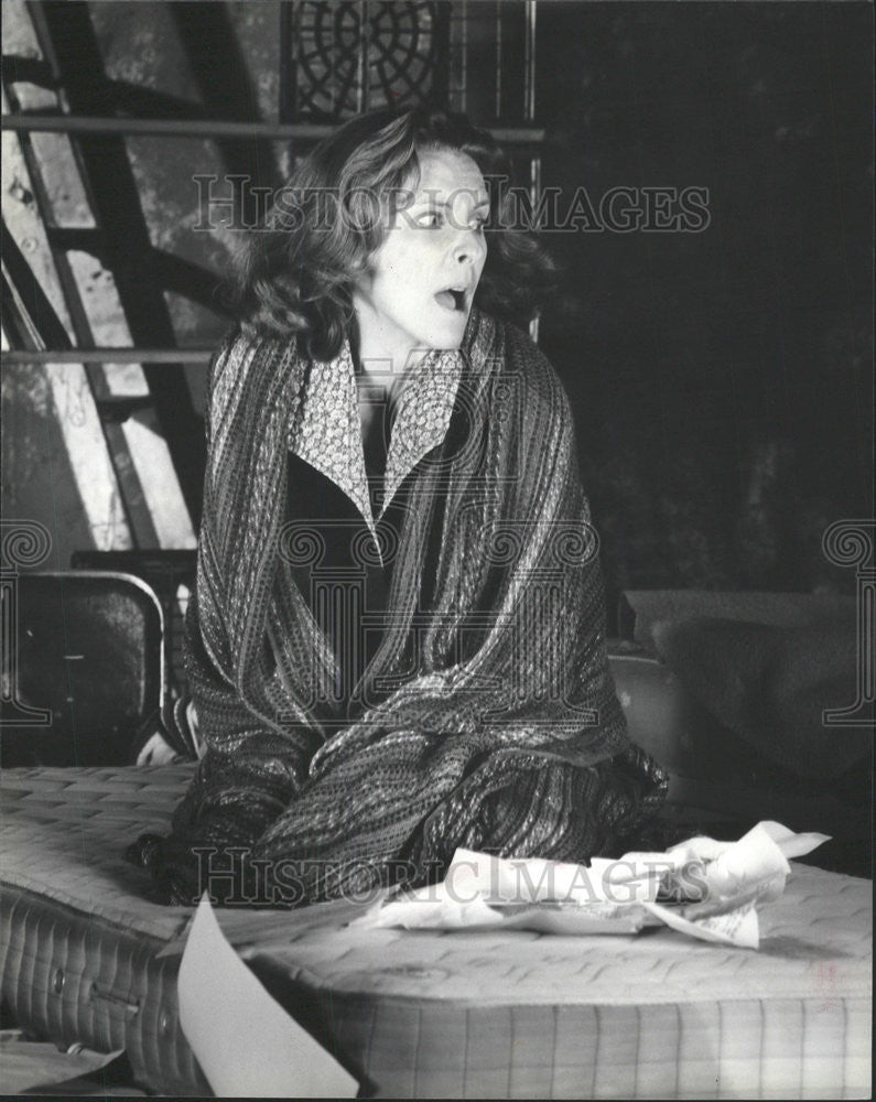 1982 Press Photo Kit Flanagan As A Schizophrenic Poet In &quot;Standing On My Knees&quot; - Historic Images