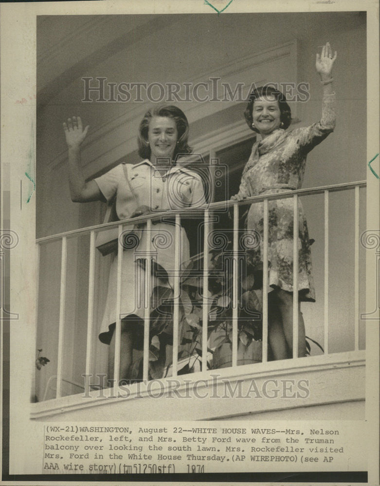 1970 Press Photo American First Lady Betty Ford - Historic Images