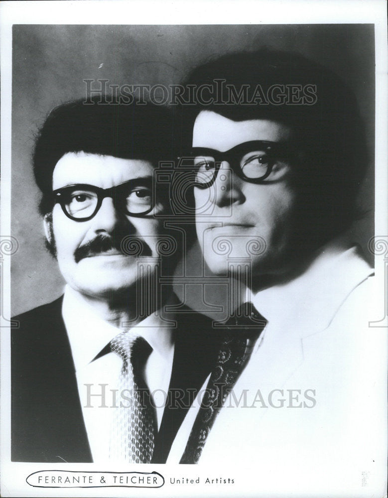 Press Photo Ferrante Teicher American Pianists Music Duo - Historic Images