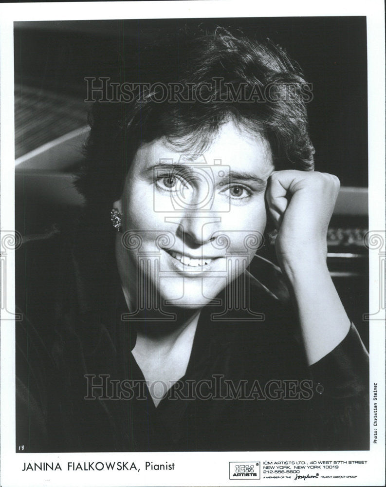 1994 Press Photo Janina Fialkowska Pianist - Historic Images