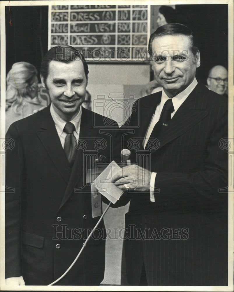 1972 Press Photo Don Ferris American Television Radio Announcer Chicago - Historic Images