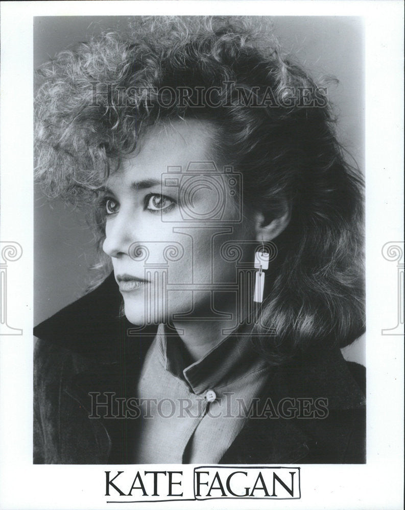 1986 Press Photo Kaate Fagen actress - Historic Images