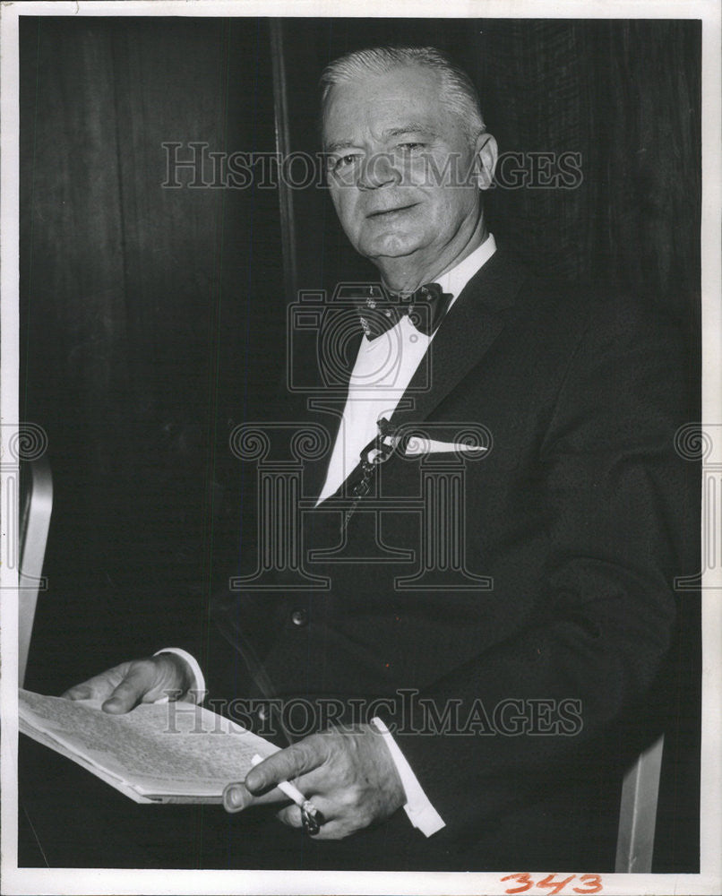 1957 Press Photo Ralph Fagan - Historic Images