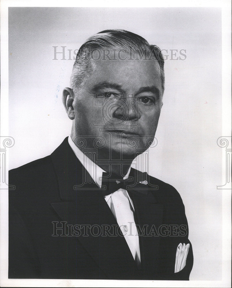 1965 Press Photo Ralph Fagan President Laundry Dry Cleaning Workers Union - Historic Images