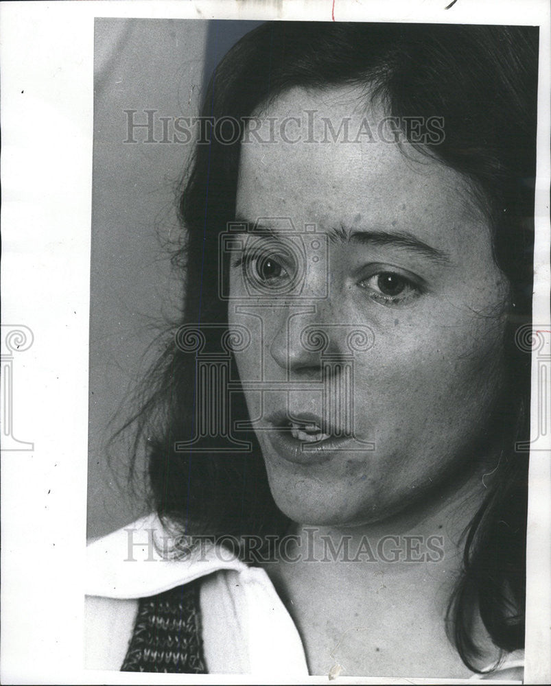 1973 Press Photo Melva Fager Chicago Women Against Rape - Historic Images